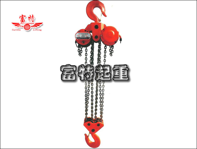富特新款20吨DHP型环链电动葫芦